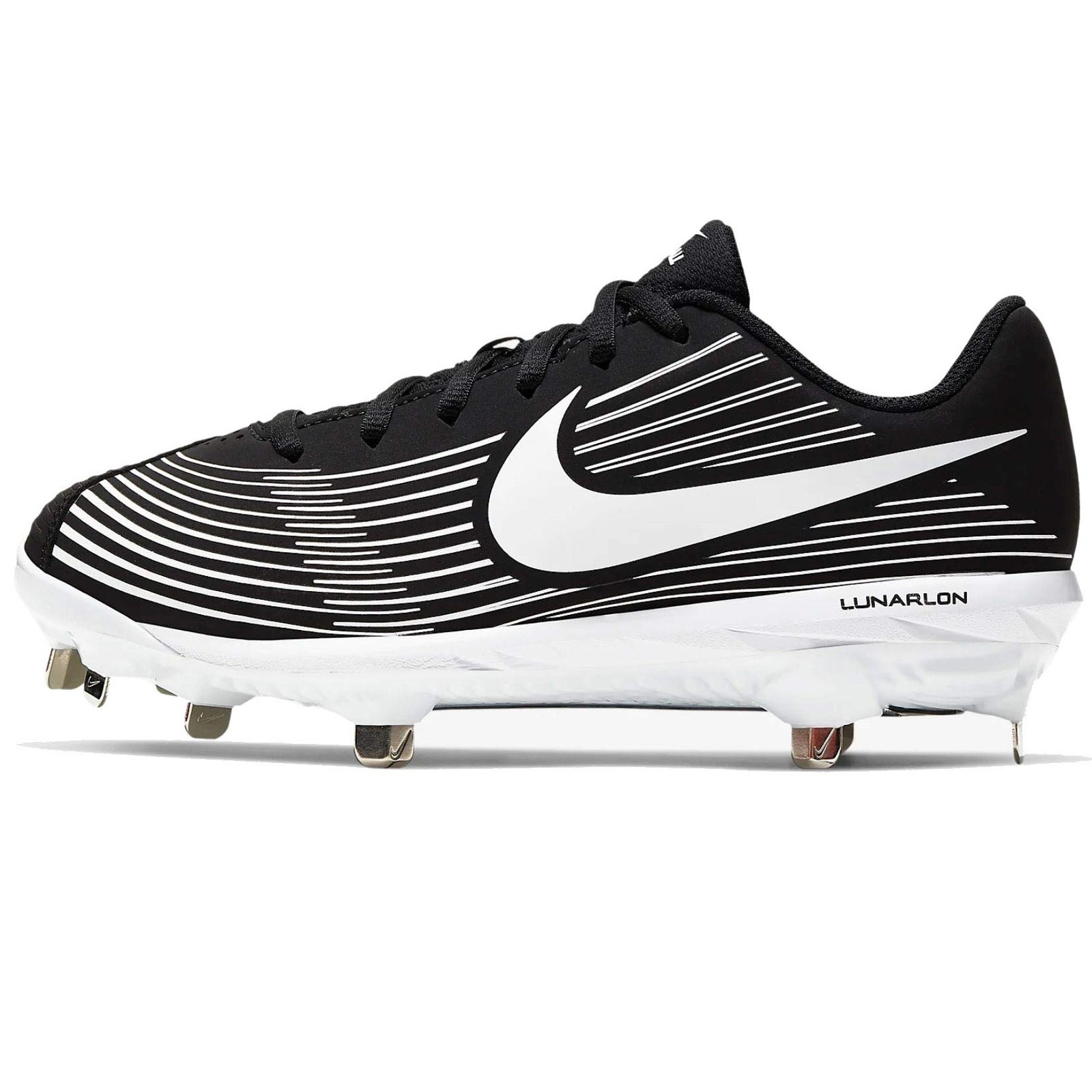 Nike New Womens Lunar Hyperdiamond 3 Varsity Black/White Size 7.5